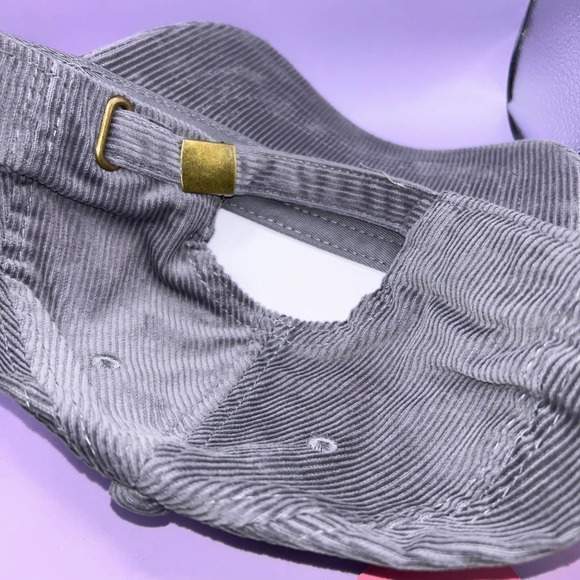 NWT Womens Simply Southern Corduroy Smokey Face Baseball Cap - Picture 4 of 4